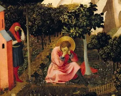 Picture portraying conversion of St. Augustine