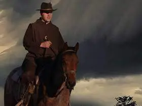 Br. Michael on horse