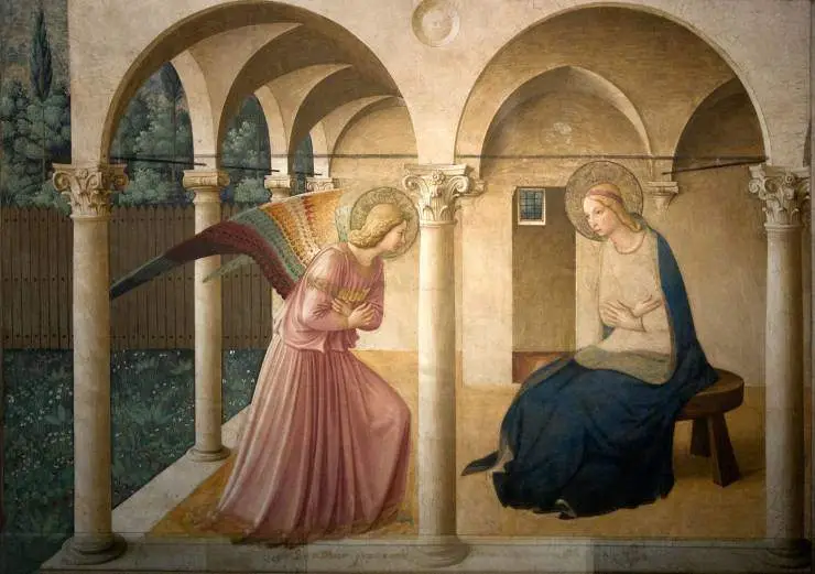 Annunciation San Marco Fraangelico