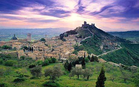 Italian city of Assisi