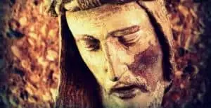 Christ lent sculpture