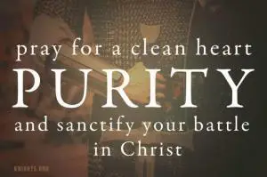 Prayer for purity and sanctification