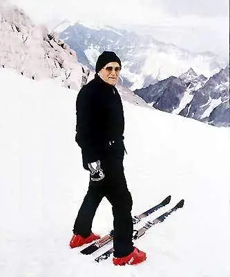 Pope John Paul Skiing
