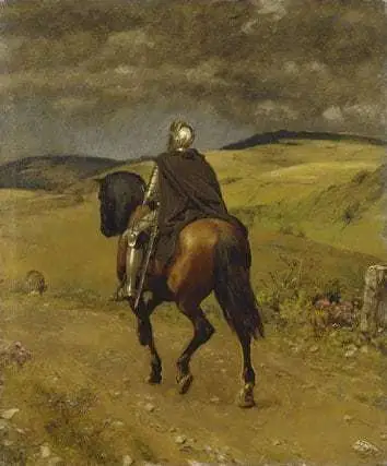 A Crusading Knight Reflects the Majesty Our Lord Jesus Christ image