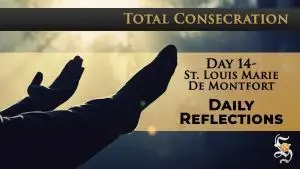 Day 14 - St. Louis Marie de Montfort