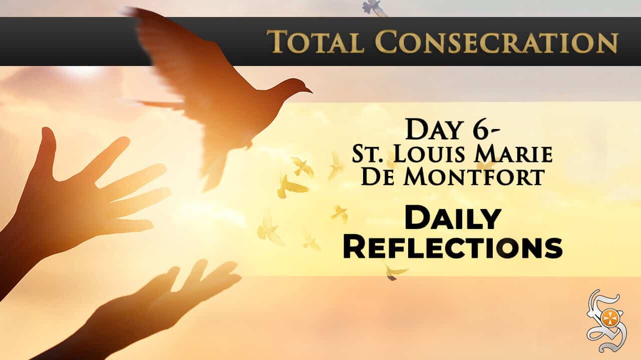 Total Consecration: Day 6 – St. Louis Marie de Montfort – Daily Reflection