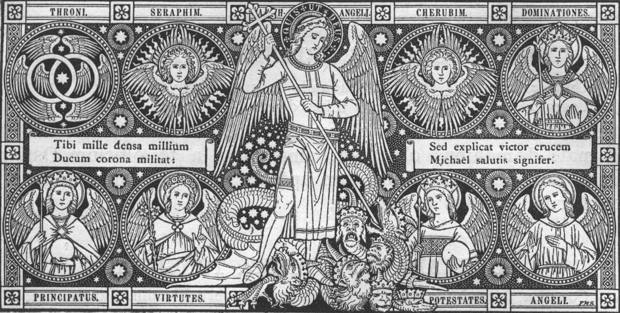 St. Michael Chaplet Download Knights of The Holy Eucharist