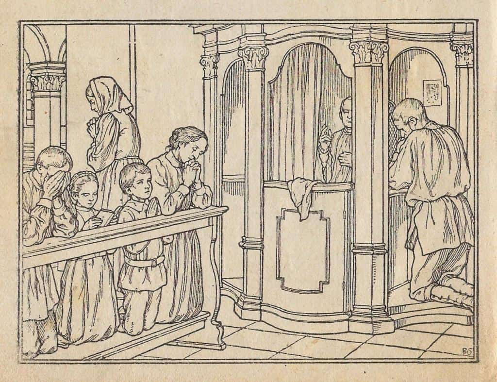 Prayers before and after Confession image
