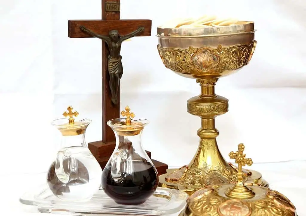 Prayers before and after Mass image