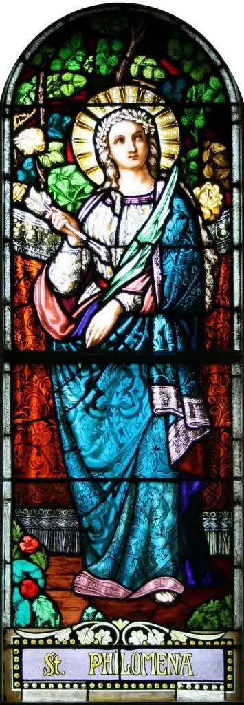 Prayers to St. Philomena image