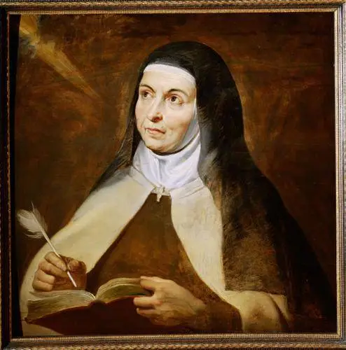 Bookmark of St. Theresa of Avila image