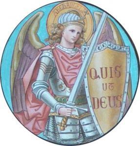 St. Michael with a shield